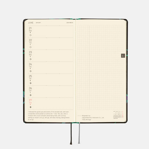 Hobonichi Techo 2027 Weeks Natal Design: Lucky Swallow