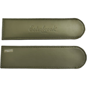 Esterbrook Leather Pen Sleeve Pen Case Esterbrook Moss Green 