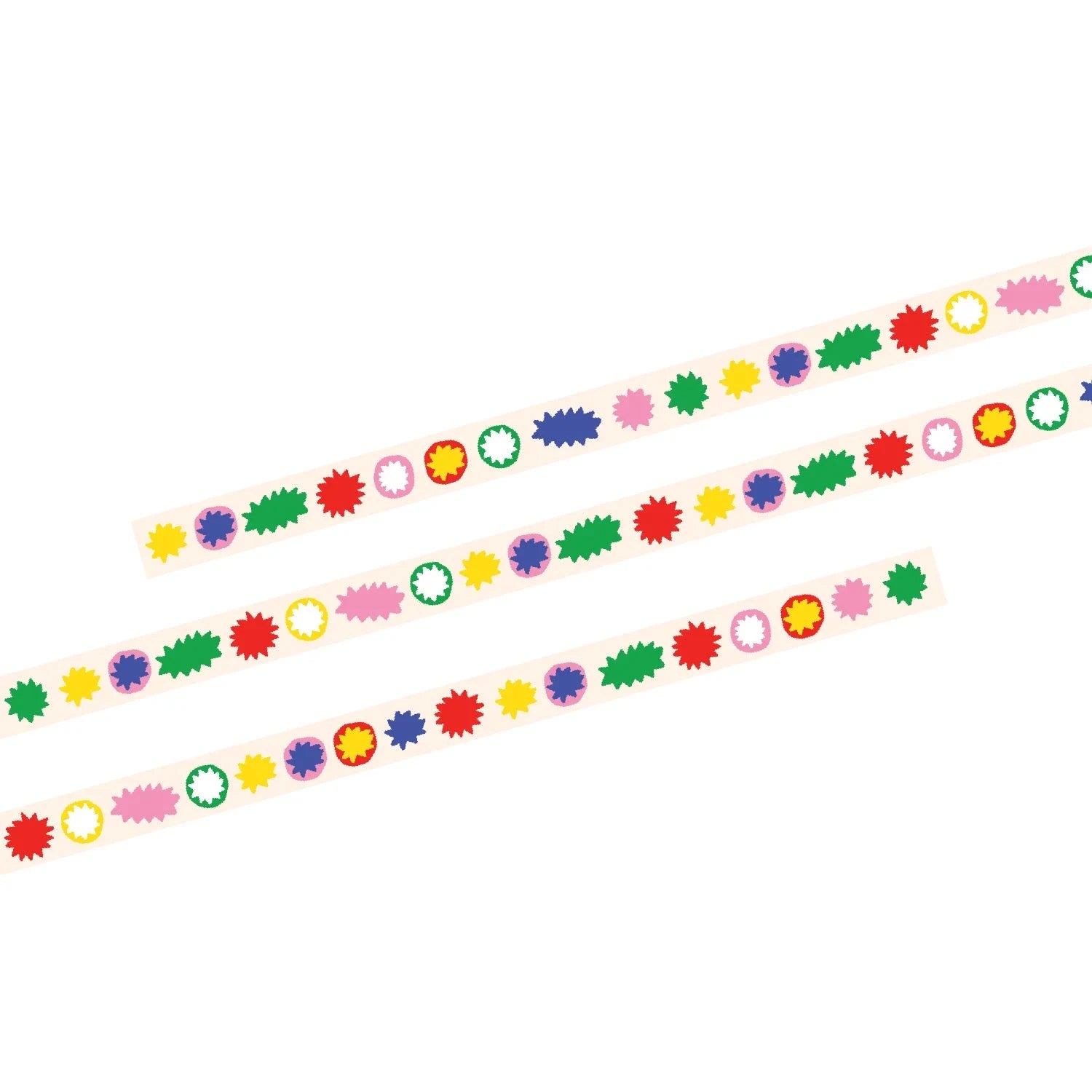 Splats Narrow Washi Tape