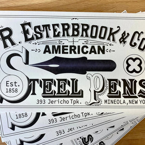 Esterbrook Blotter Paper Blotting Paper Esterbrook 