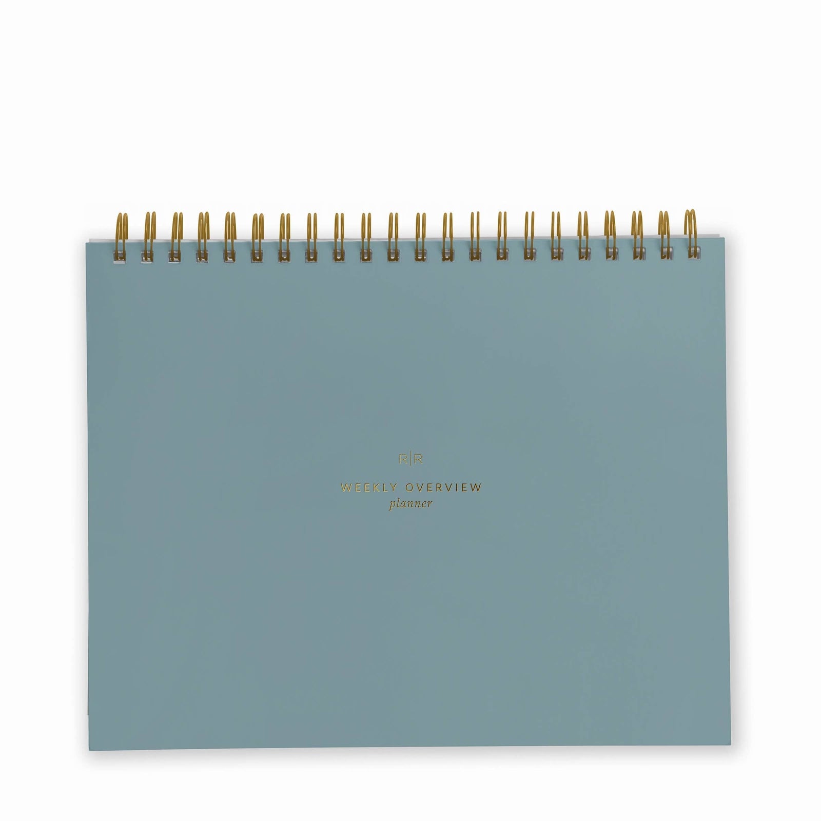Weekly Overview Planner | Assorted Colors // Undated Planner Ramona & Ruth Steel Blue 