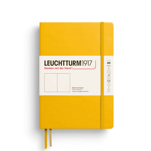 A5 Medium Notebook - Hardcover Notebook Leuchtturm1917 Sunflower Blank 
