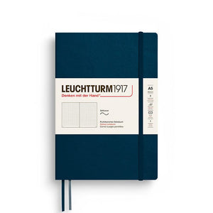 A5 Medium Notebook - Softcover Notebook Leuchtturm1917 Deep Sea Dotted 
