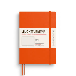 A5 Medium Notebook - Softcover Notebook Leuchtturm1917 Pumpkin Dotted 