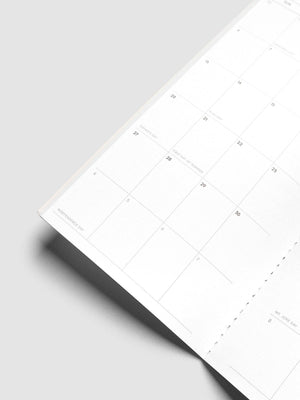 2027 Dated Travel Notebook : Monthly A5 Slim