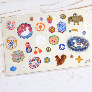 Postcard - Brooch