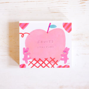 Aiko Fukawa Memo Pad Memo Pad Hyogensha Fruits 