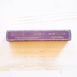 Aluminum Carousel Fountain Pen - Bearrington Black Fountain Pen Ferris Wheel Press 