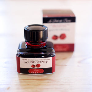 J. Herbin Bottled Ink - Rouge Grenat - 30ml Bottled Ink J. Herbin 