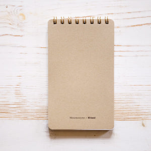 B7 Memo Pad Wire Bound Notebook Mnemosyne x Kleid 
