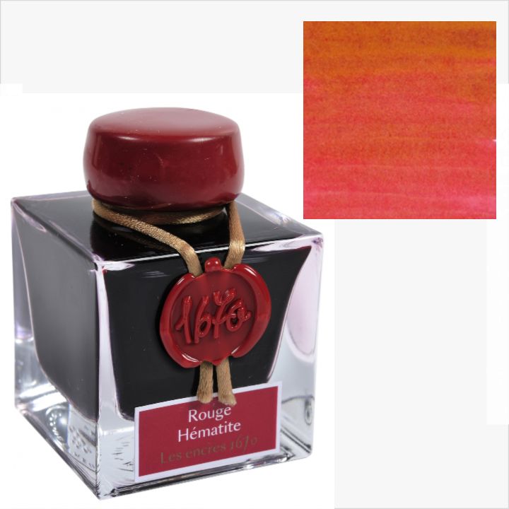 Herbin 1670 Anniversary Inks With Gold Shimmer Bottled Ink Exaclair Opale Nocturne 
