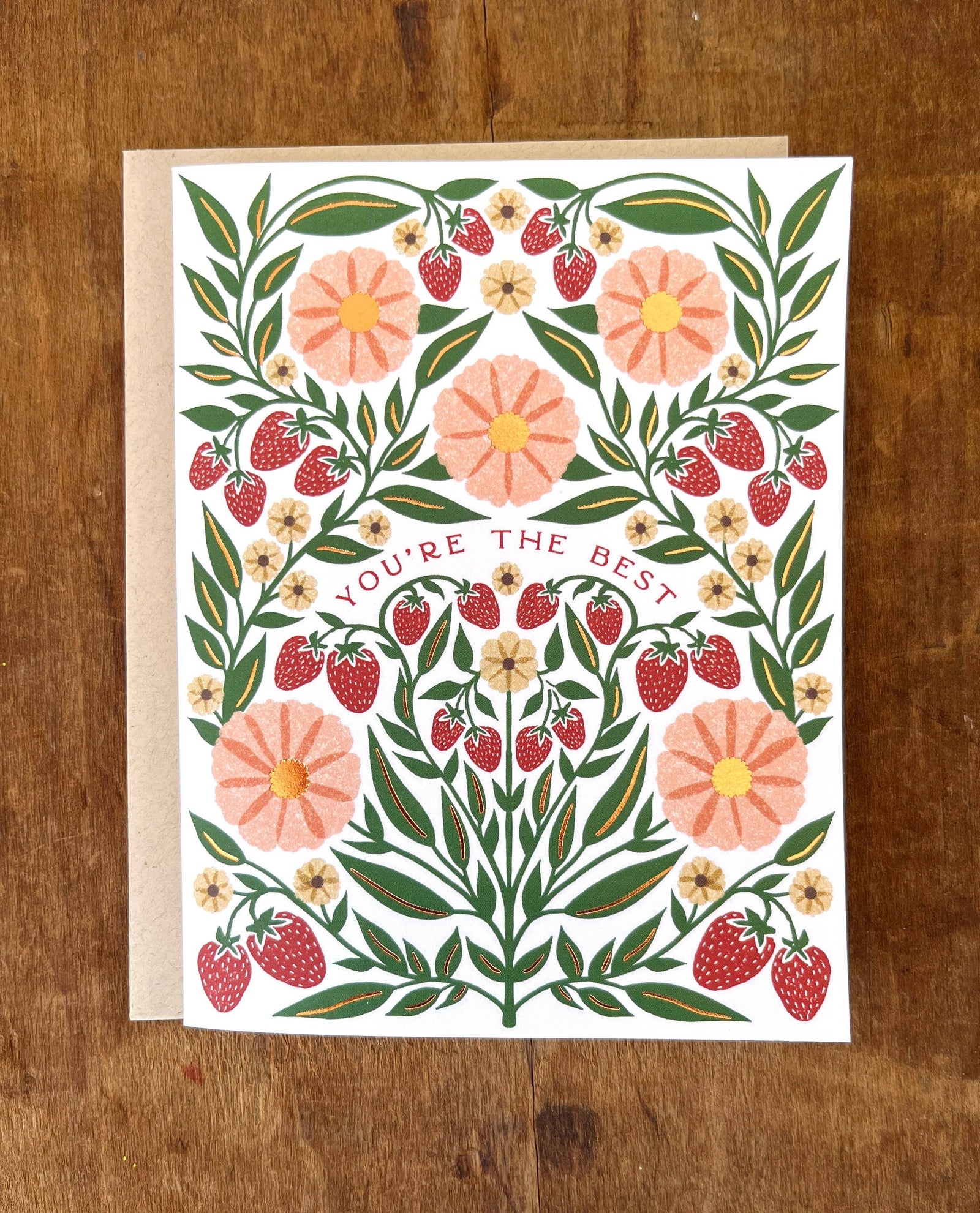 "You're The Best," Greeting Card Greeting Card Katharine Watson 