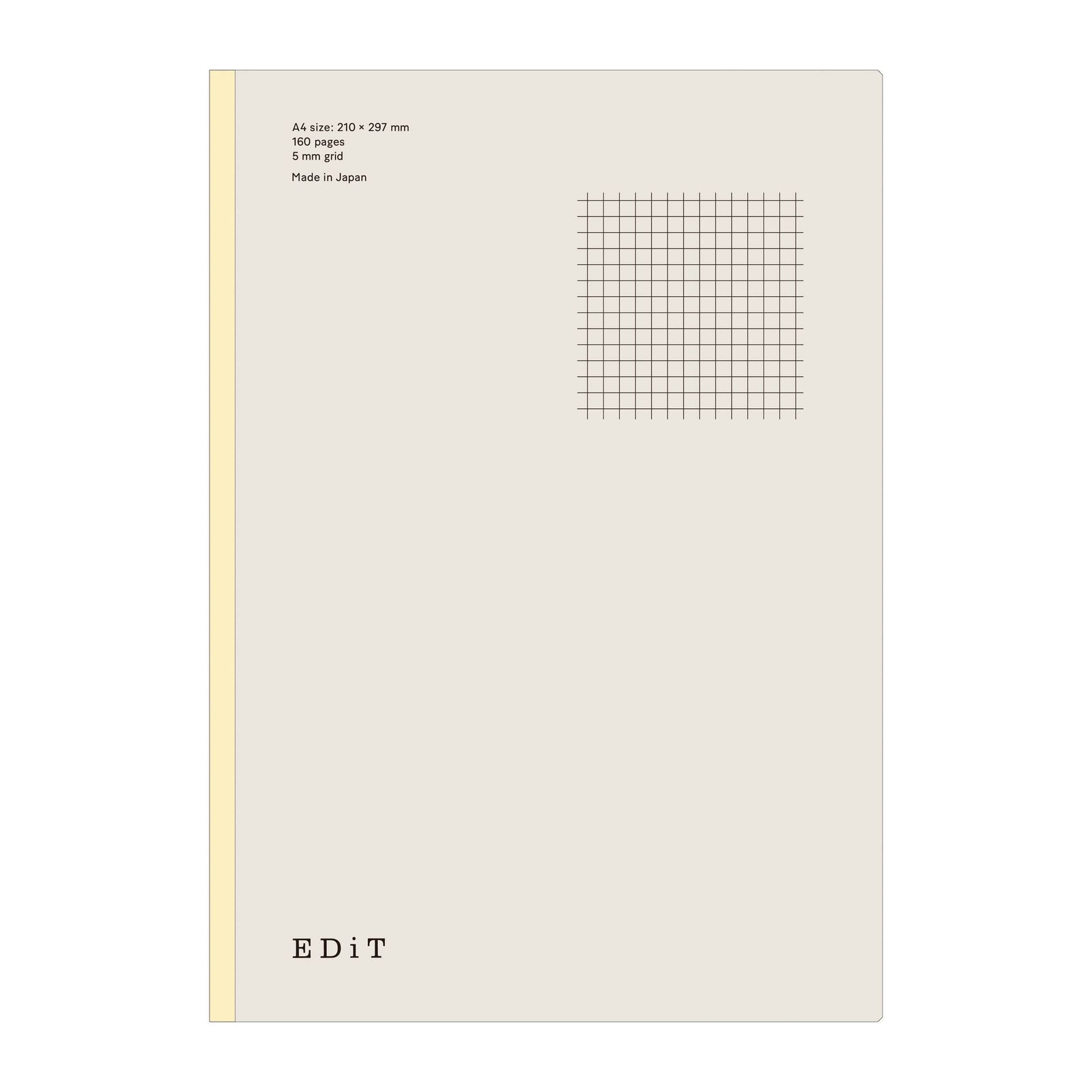 EDiT A4 Notebook Notebook MARK'S Inc. 5 mm Grid 
