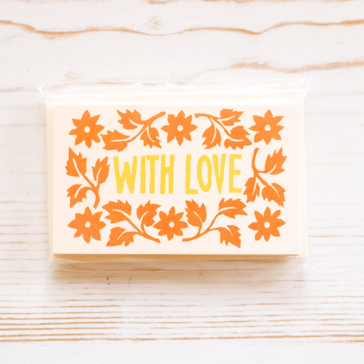 Pack of "With Love" Gift Cards Gift Card Cambridge Imprint 