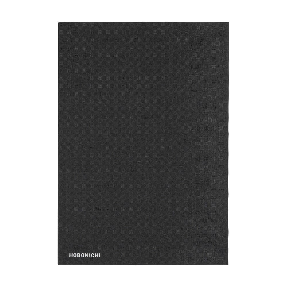 Hobonichi Techo 2026 HON A5: Paper Series: Black Gingham Planner Hobonichi 