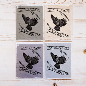 Chickadee Print Art Print Papillon Press 