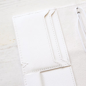 Genuine Leather Travel Notebook Cover: Pocket Plus