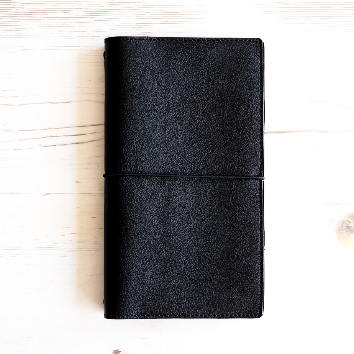 Genuine Leather Travel Notebook Cover: A5 Slim