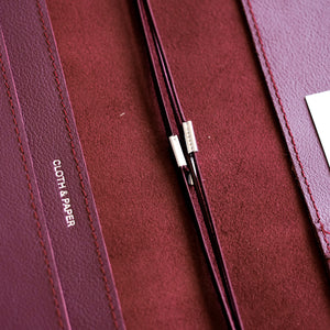 Genuine Leather Travel Notebook Cover: A5 Slim