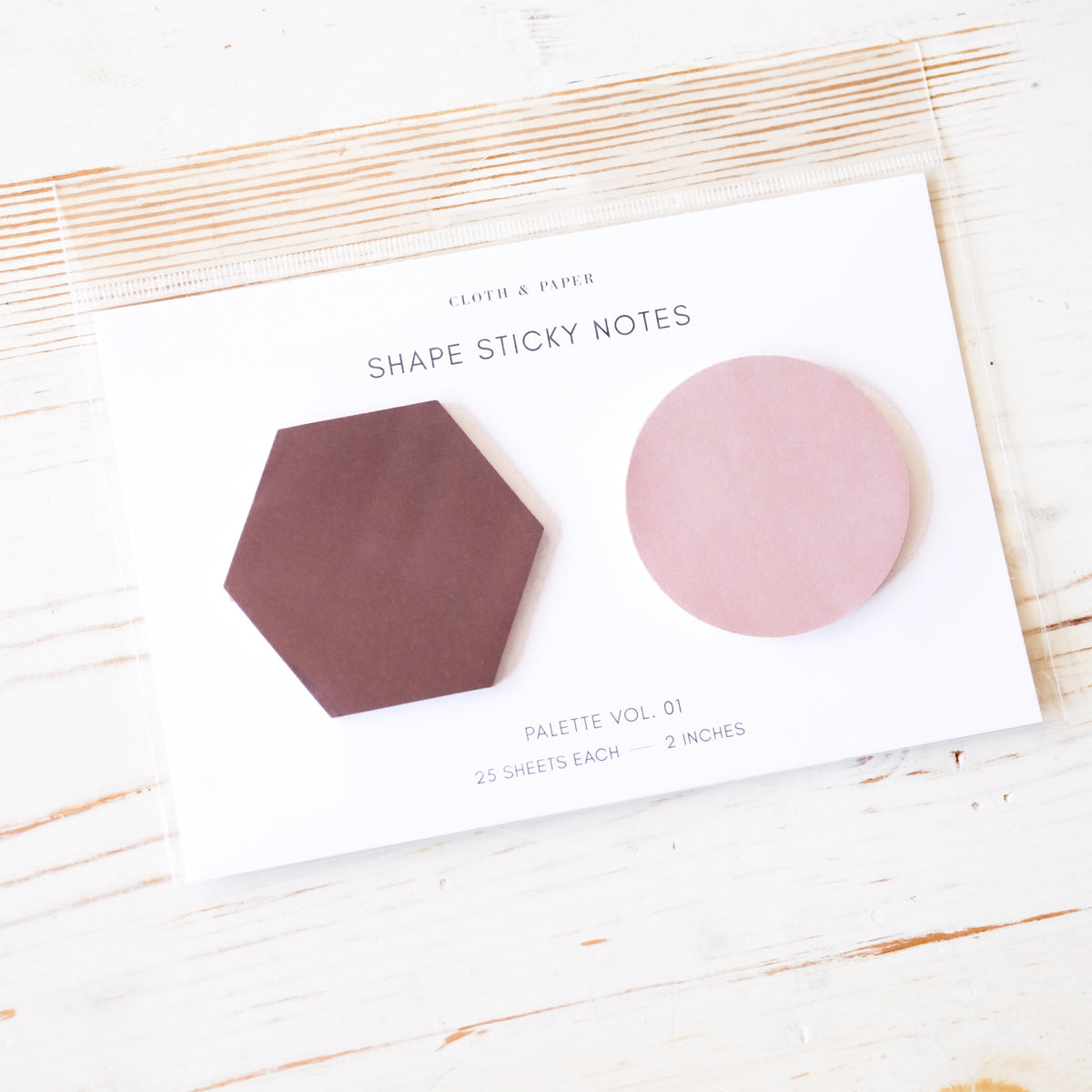 Shape Sticky Note Set