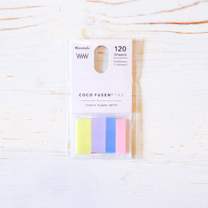 Kanmido Coco Fusen Charm Sticky Note Kanmido Hana Pink Refill 