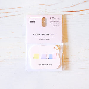 Kanmido Coco Fusen Charm Sticky Note Kanmido Hana Pink 