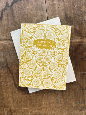 "I Love You So Much," Greeting Card Greeting Card Katharine Watson 