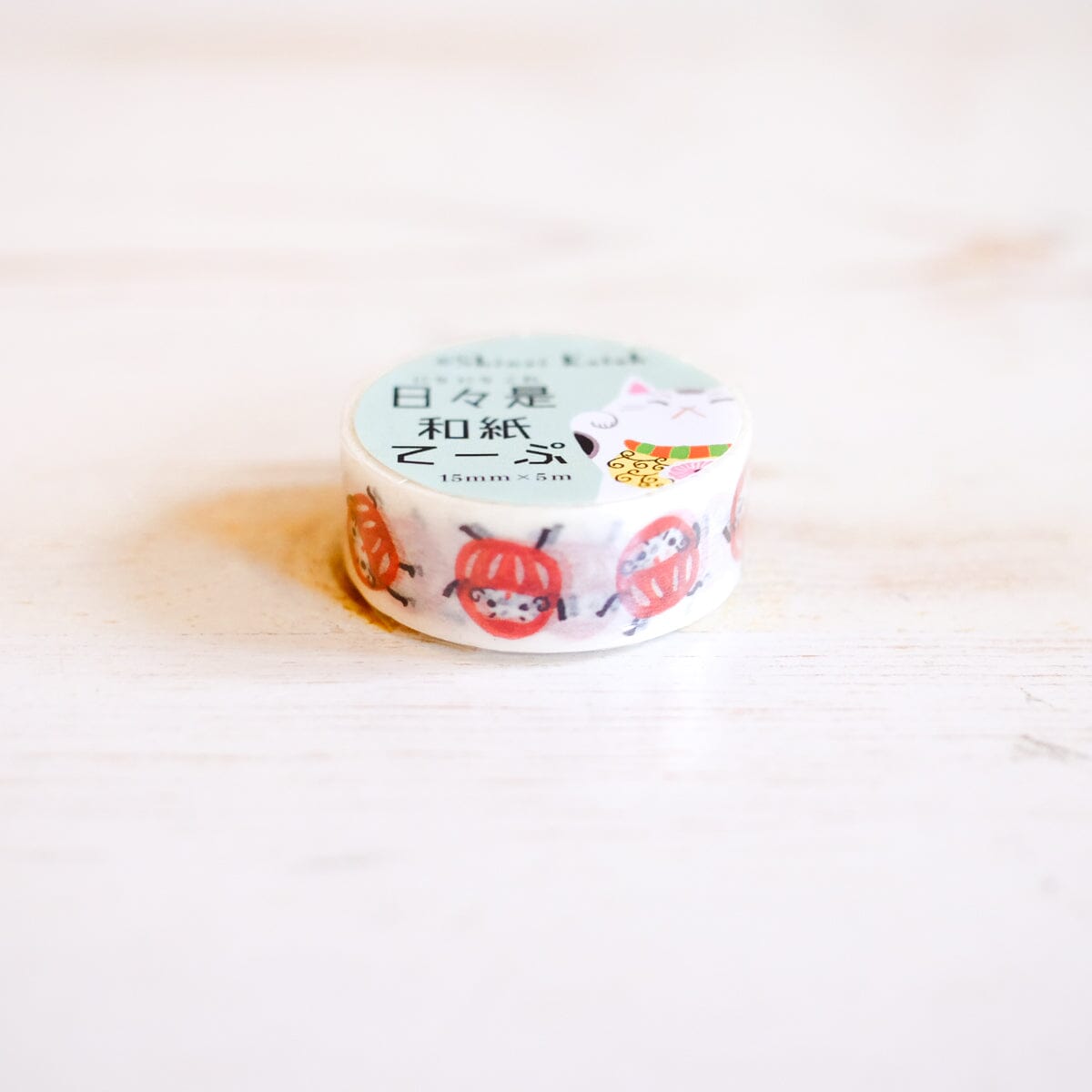 Shinzi Katoh Washi Tape - Daruma Washi Tape SEAL-DO 