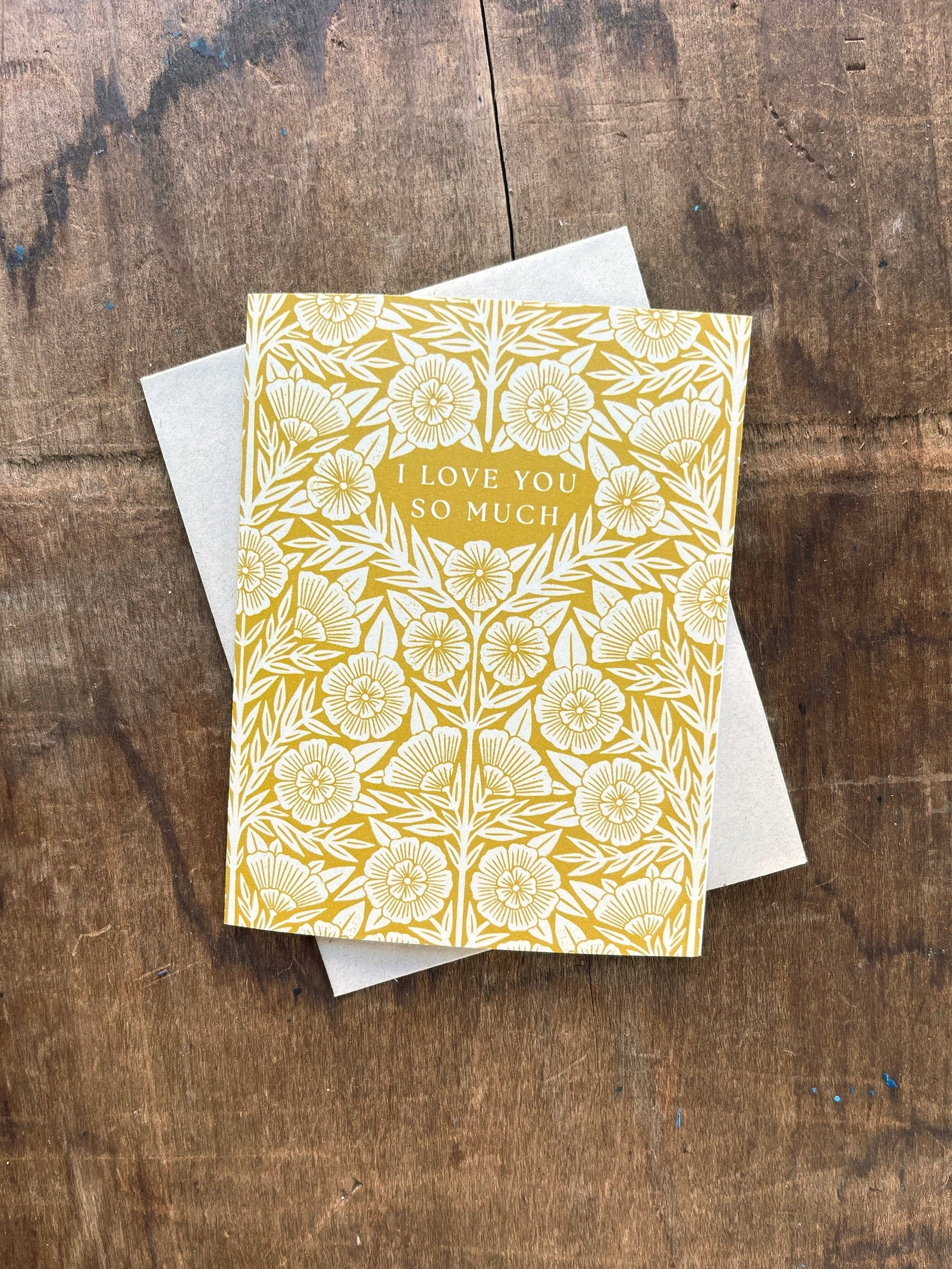 "I Love You So Much," Greeting Card Greeting Card Katharine Watson 