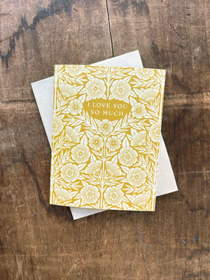 "I Love You So Much," Greeting Card Greeting Card Katharine Watson 