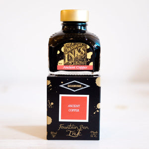 Diamine 80ml Ink Bottle Bottled Ink Diamine Ancient Copper 