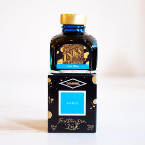 Diamine 80ml Ink Bottle Bottled Ink Diamine Asa Blue 