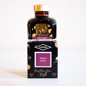 Diamine 80ml Ink Bottle Bottled Ink Diamine Writer's Blood 