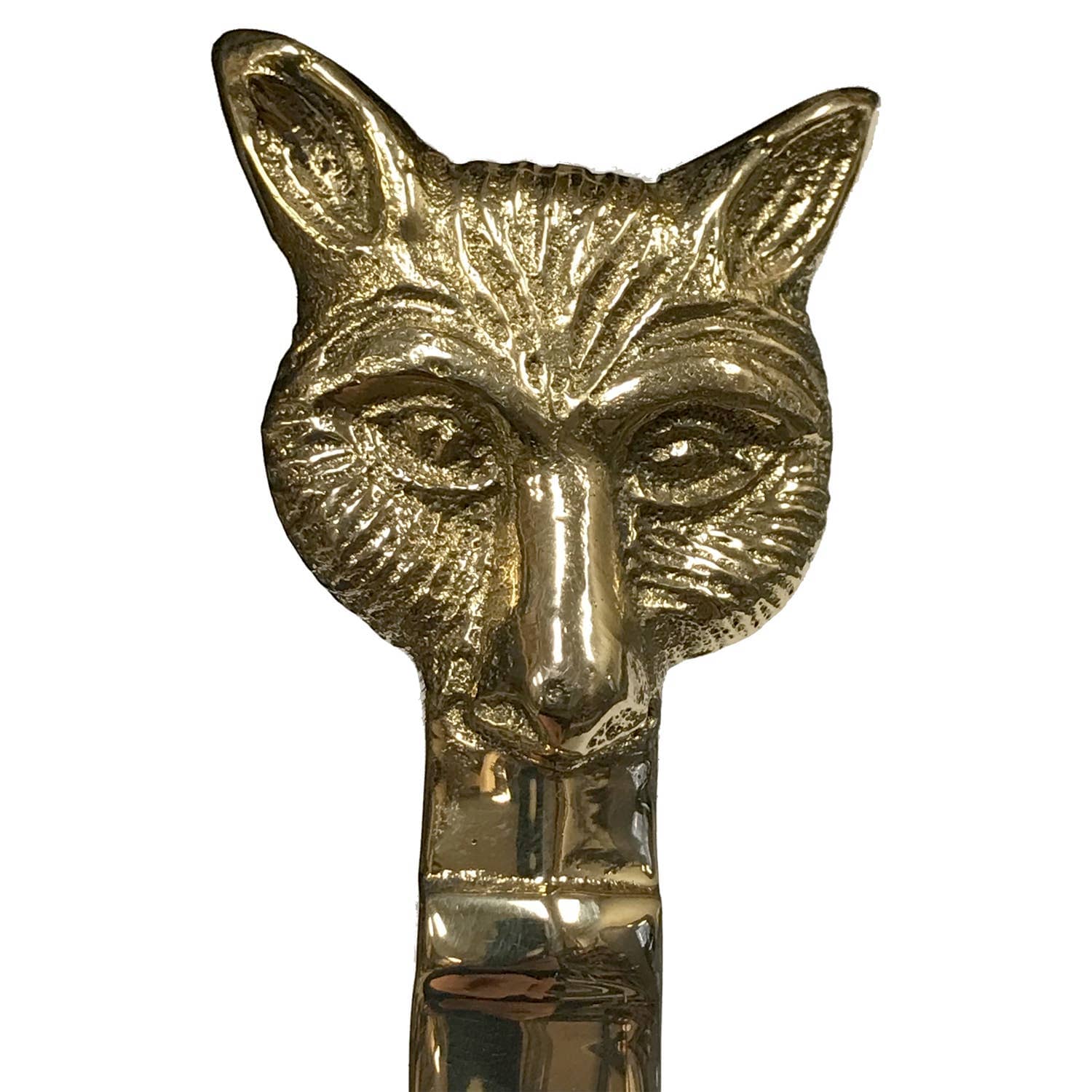 6-1/4" Solid Brass Fox Head Letter Opener Letter Opener Madison Bay Co. 