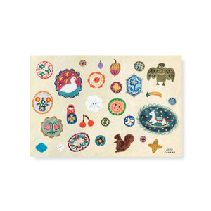 Postcard - Brooch