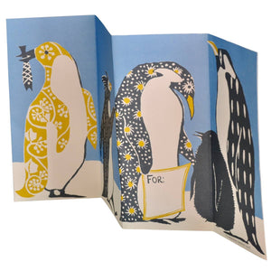 Special Card Penguins In Kimonos Cambridge Imprint 