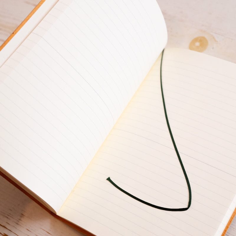 French Ribbons Leather Journal Journal Papillon Press 