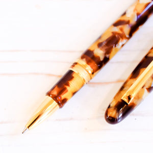Tortoise Estie Rollerball Pen Rollerball Pen Esterbrook 