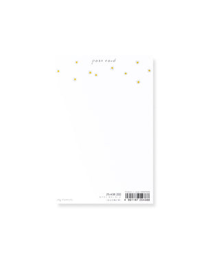 Postcard - Flower Printed Umbrellas