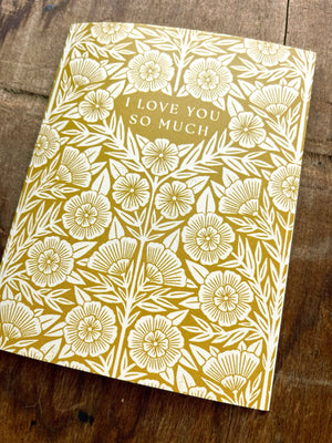"I Love You So Much," Greeting Card Greeting Card Katharine Watson 