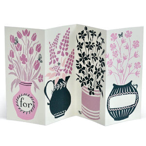 Special Card Say It With Flowers Cambridge Imprint 