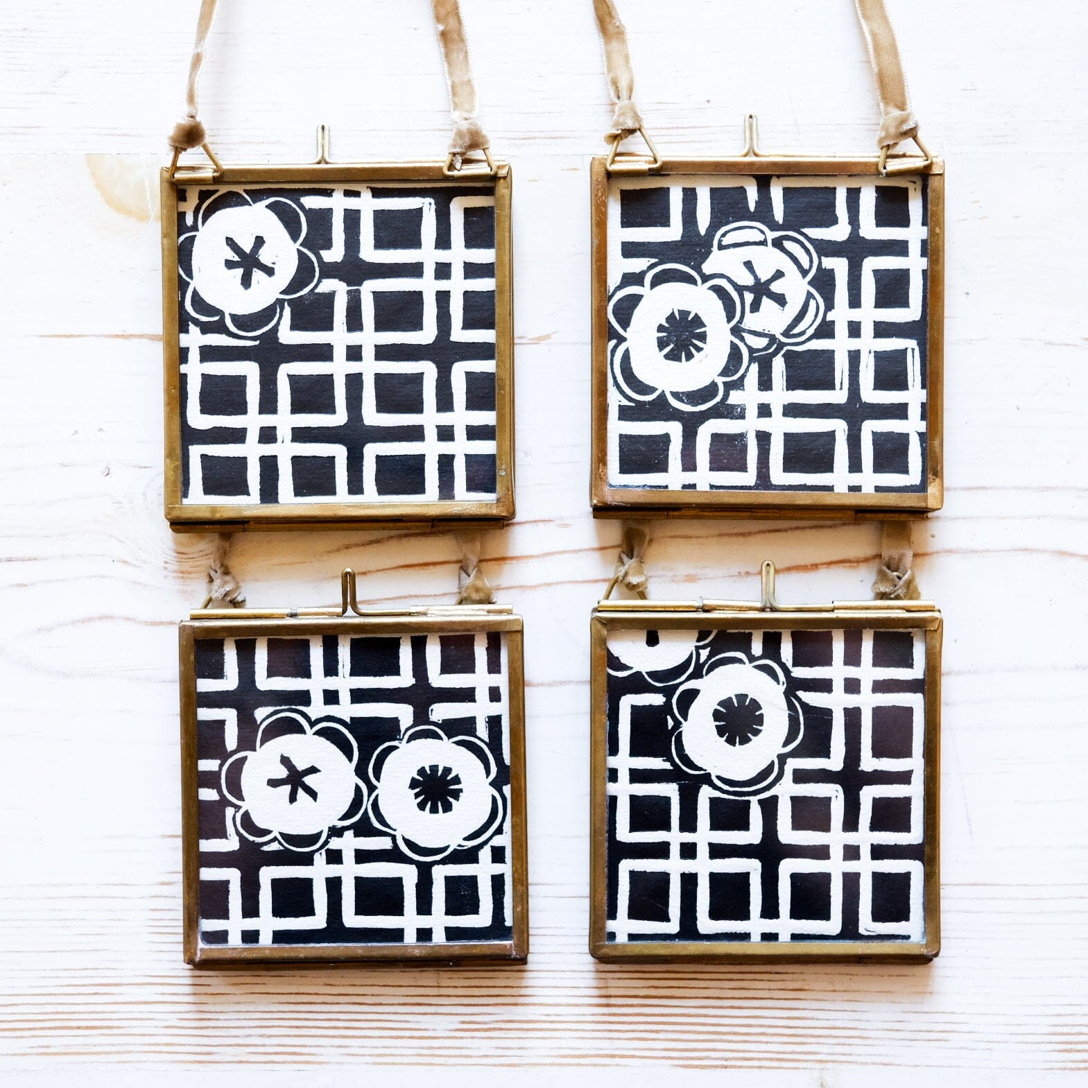 Brass Frame Ornaments Ornament Papillon Press 