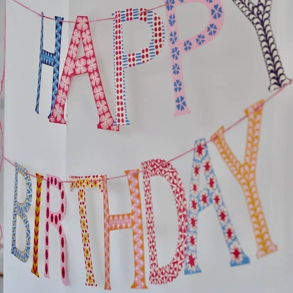 Birthday Banner Cambridge Imprint 