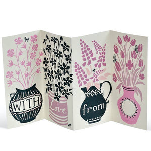Special Card Say It With Flowers Cambridge Imprint 