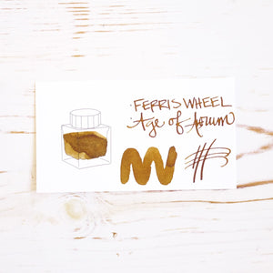 FerriTales - King Midas - Age of Aurum Bottled Ink Ferris Wheel Press 