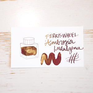 FerriTales - King Midas - Ambrosia Indulgence Bottled Ink Ferris Wheel Press 