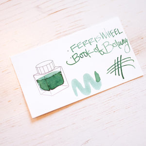 38 ml - Book of Botany Bottled Ink Ferris Wheel Press 