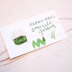 FerriTales - The Beauty and the Beast - Emerald Gardens Bottled Ink Ferris Wheel Press 