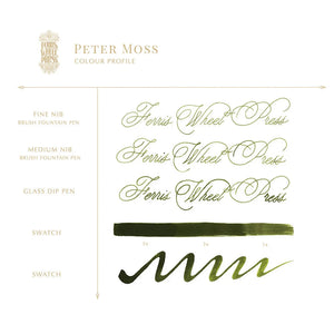 38 ml - Peter Moss Bottled Ink Ferris Wheel Press 