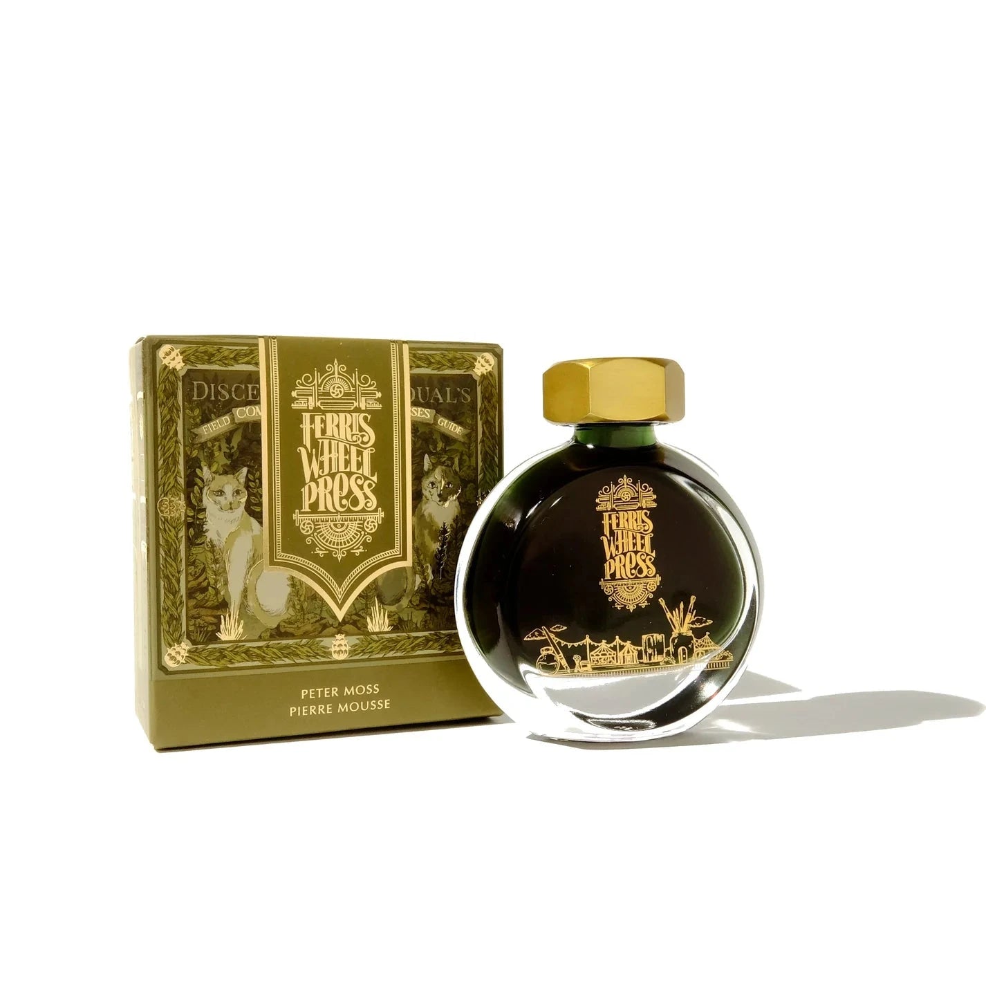 38 ml - Peter Moss Bottled Ink Ferris Wheel Press 